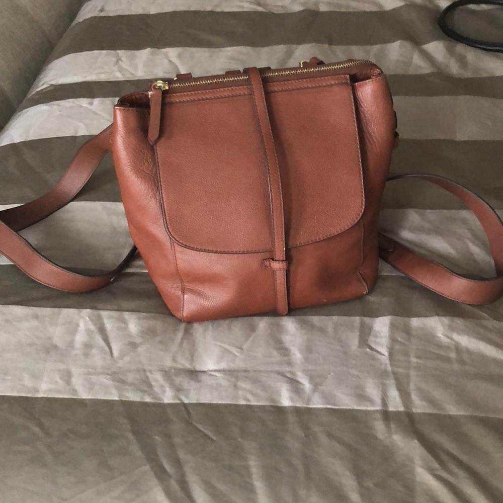 Banana Republic Leather Backpack